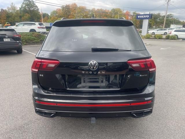 2022 volkswagen tiguan 2.0t se r-line black