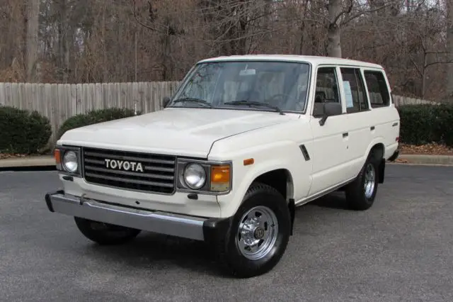 vintage 1984 toyota land cruiser fj60 4wd wagon