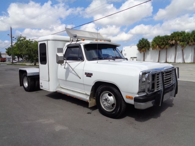 1993 dodge ram 350 dually hauler sleeper truck 5.9l cummins diesel !!!