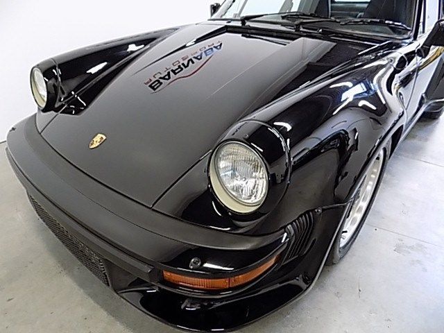 1986 porsche 911 turbo 60621 miles black flat 6 cylinder engine 3.3l/201 4 spee