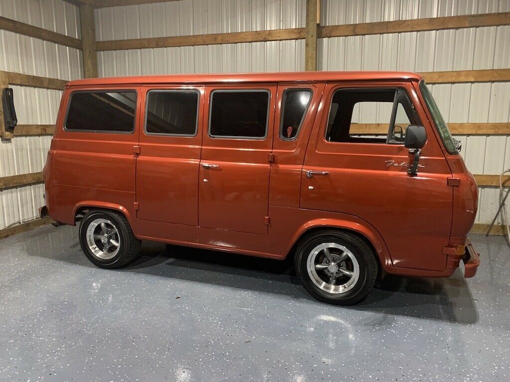 1967 ford econoline falcon van - full window restored!