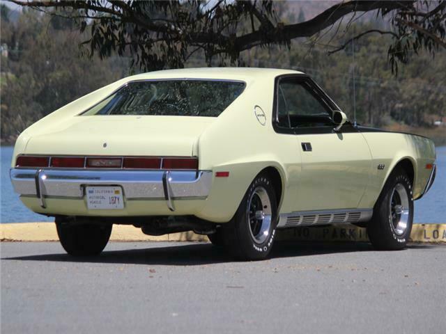 1970 amc amx go-pack 390 325hp 4 speed nut-bolt-restoration