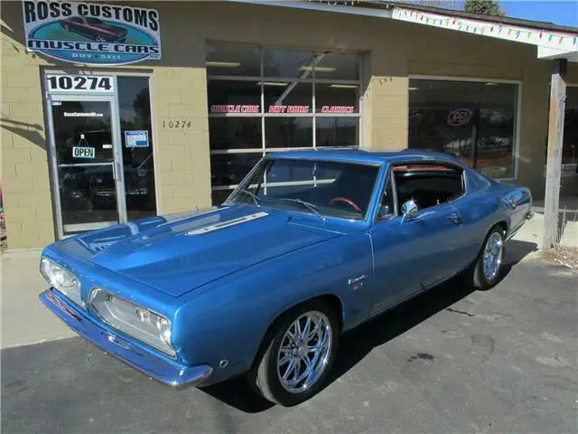 1968 plymouth barracuda fastback resto-mod