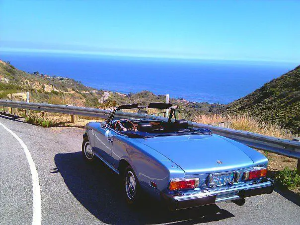 fiat spider 1977 convertible fast!