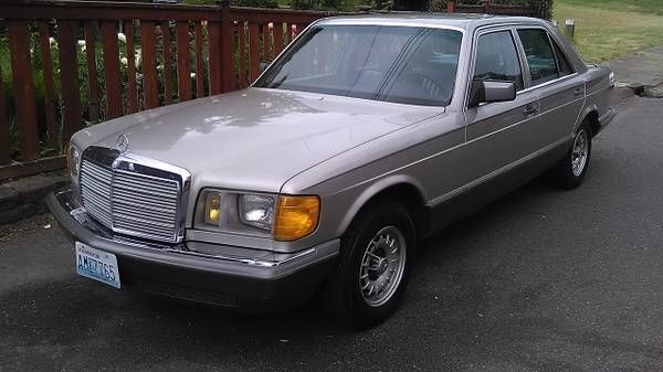 1985 mercedes benz 380se pure classic fully loaded excellent condition new tires