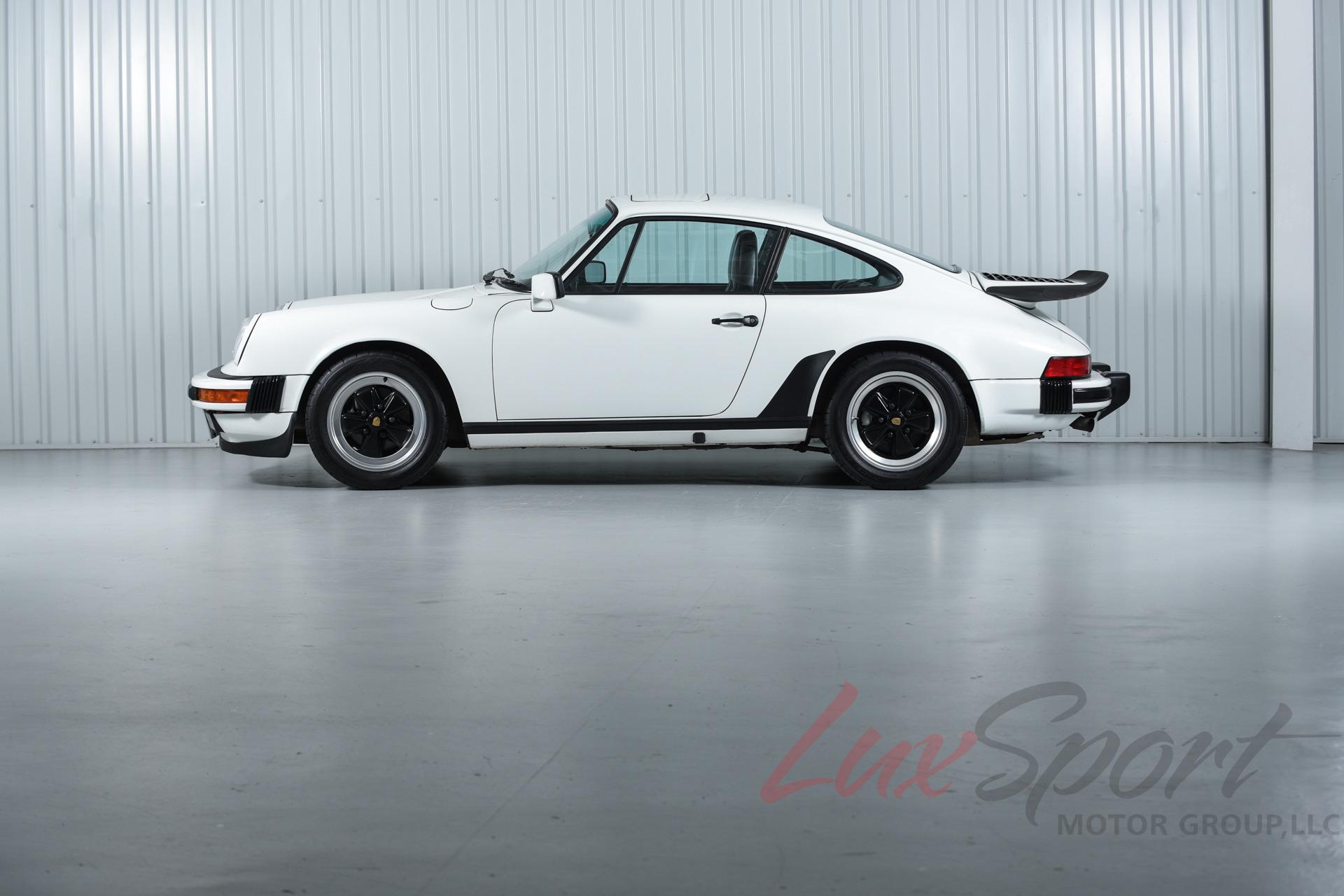 1987 porsche 911 carrera 3.2 coupe grand prix white/burgandy 83k serviced mint!!
