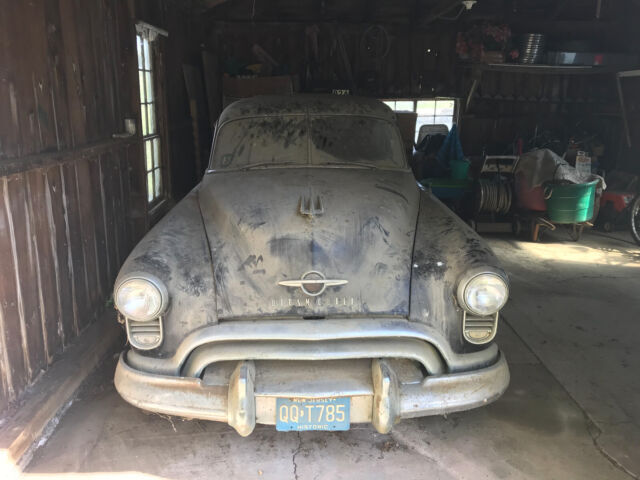 oldsmobile antique 1949 fastback coupe