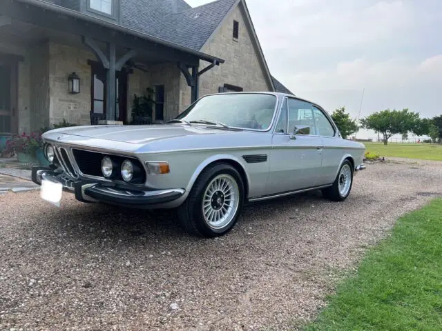 1974 bmw 3.0 cs coupe grey rwd manual nicely restored