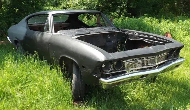 1968 chevrolet chevelle 2 door hard top no motor no transmission needs restored