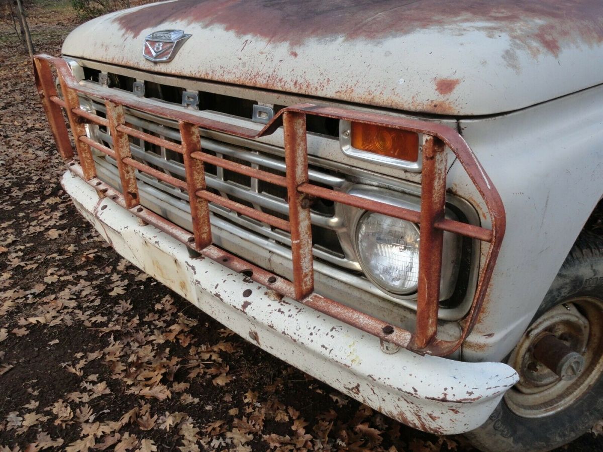 1965 ford f-100 4x4 california made in san jose rare factory brush guard