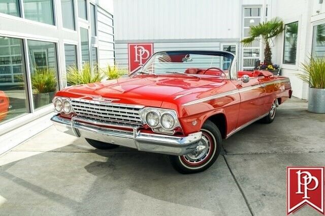 1962 chevrolet impala ss 54246 miles roman red
