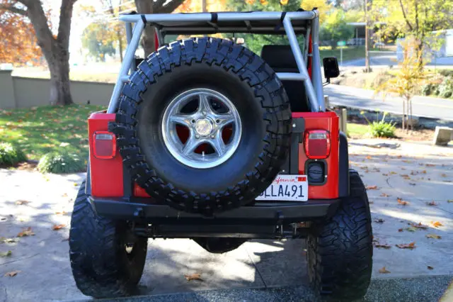 california 1976 jeep cj7 rockcrawler custom 4x4 v-8 wrangler clean air locker