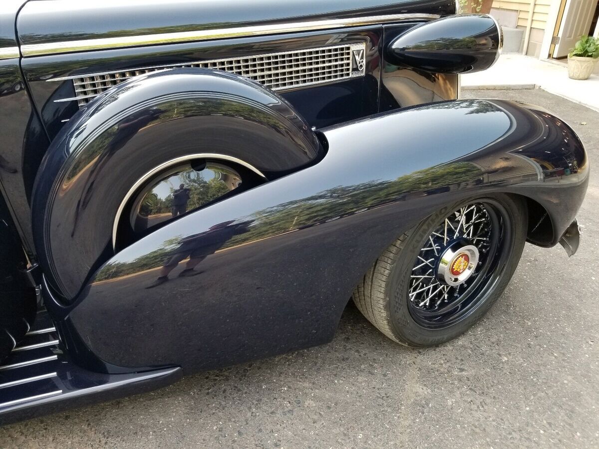 1937 cadillac 62 convertible convertible blue rwd automatic
