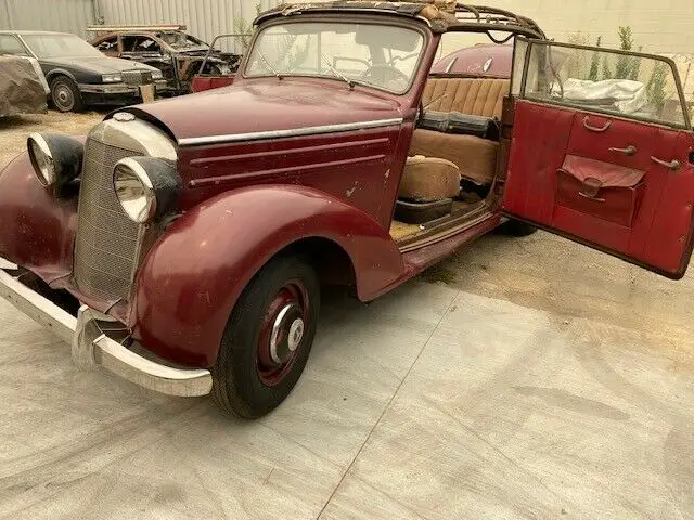 1949 mercedes benz 170 s cabrio