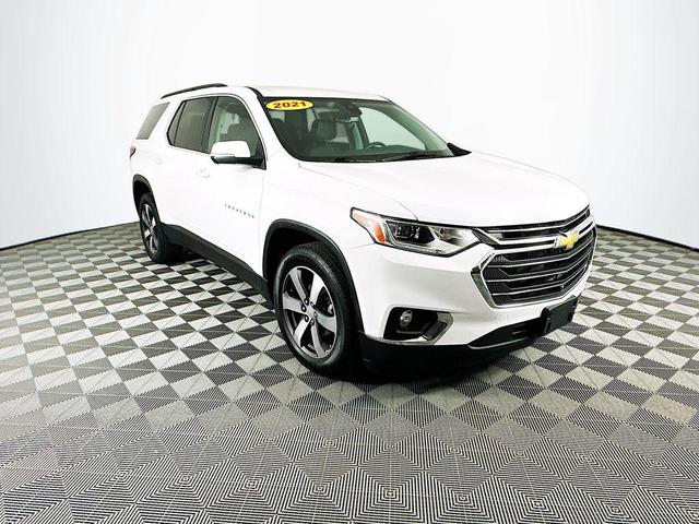 2021 chevrolet traverse lt leather