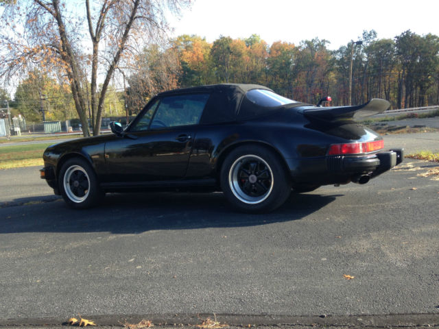 1989 porsche 911 carrera cabriolet g50 rebuilt engine pa