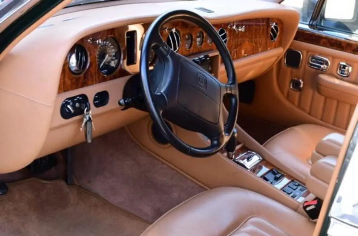 1993 bentley brooklands green rwd automatic long wheelbase