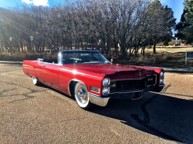 1966 cadillac deville convertible fresh restoration