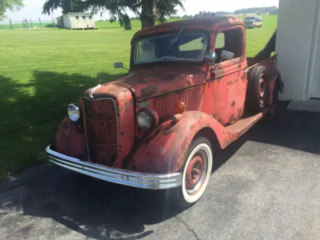 1936 ford truck vintage hot rod farm fresh 312 thunderbird