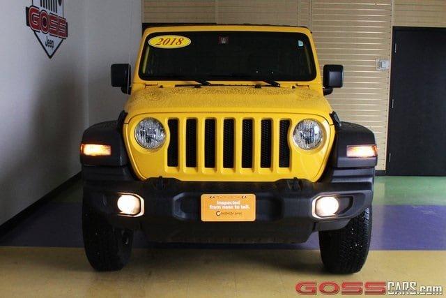 certified 2018 jeep wrangler 4wd unlimited sport south burlington, vt 05403 for sale in burlington, vermont
