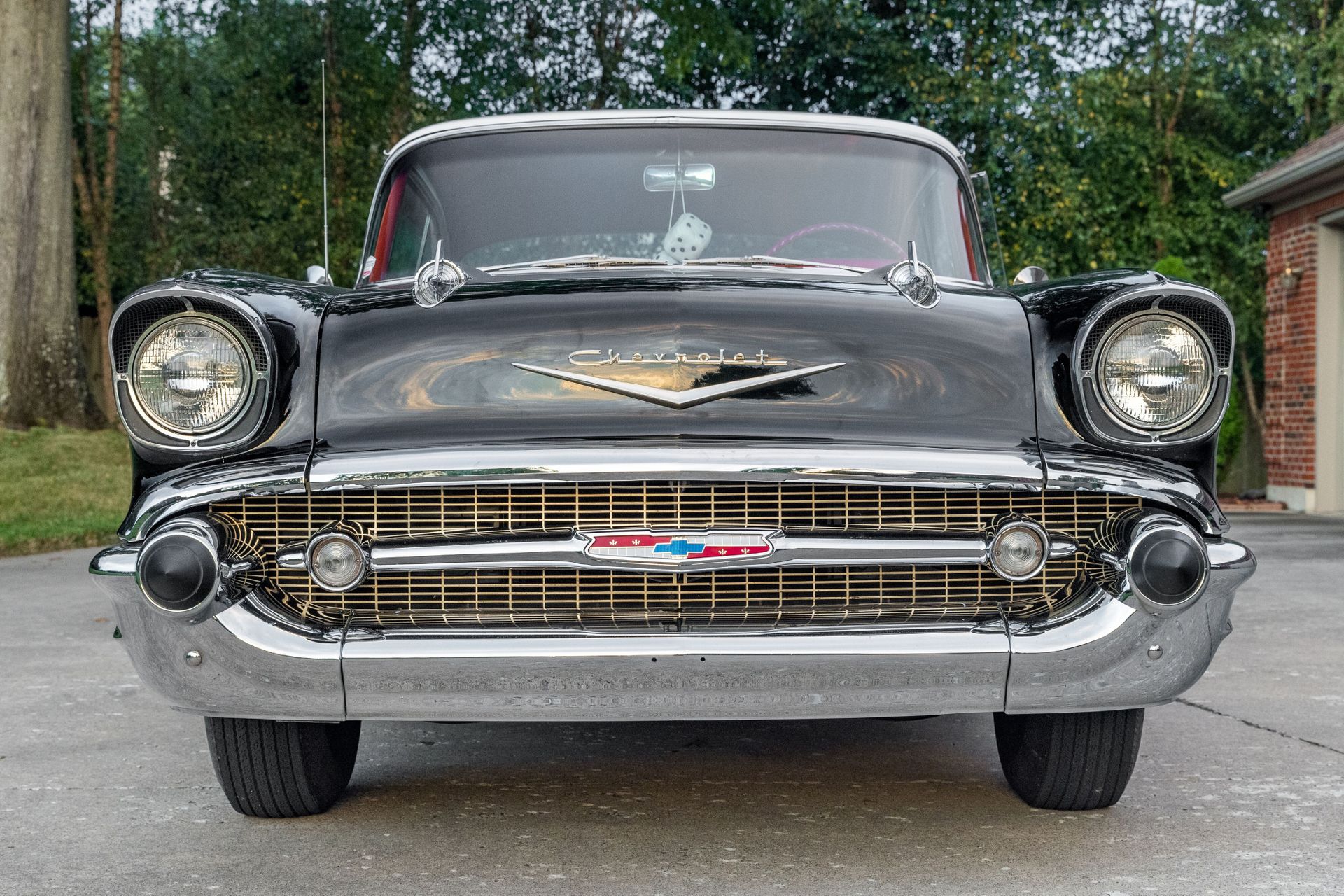 1957 chevrolet bel air sport coupe with a 283 v8