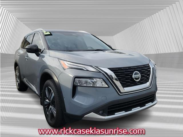 2021 nissan rogue platinum