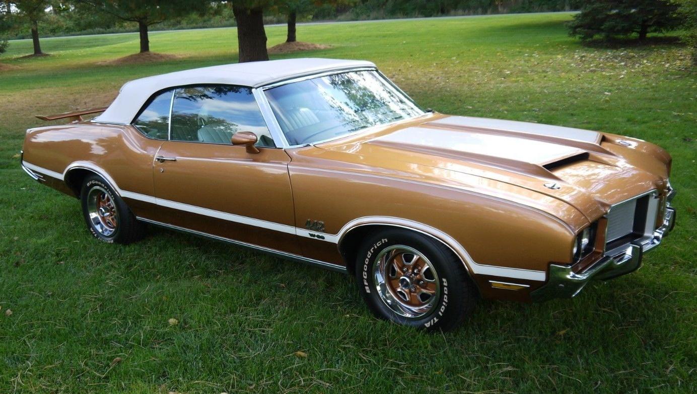 1972 oldsmobile cutlass 442 convertible