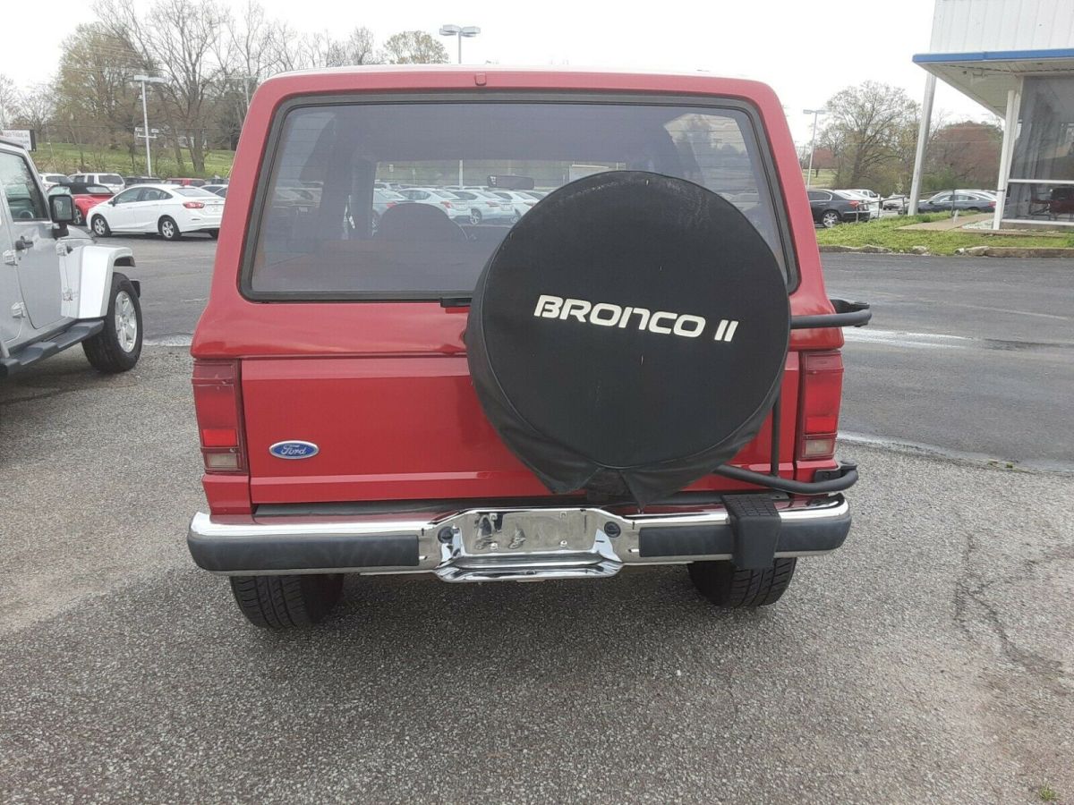 1990 ford bronco ii xlt 2.9l v6 rear wheel drive 146k (2-owner vehicle)