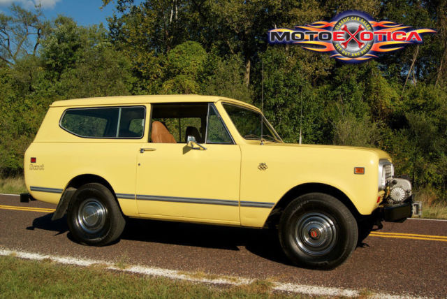 1980 international scout suv,rare olympic edition model,4 wheel drive