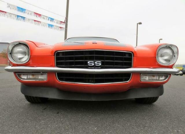 1972 chevrolet camaro ss automatic rwd v8 5.7l gasoline