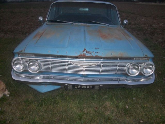 61 chevy 4 door belair