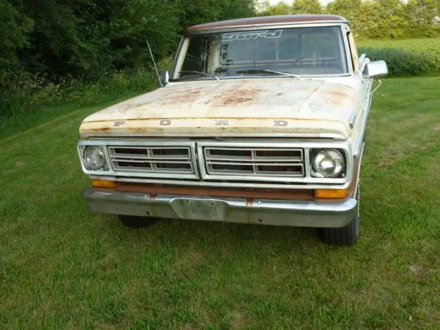 1972 ford f-100 ranger xlt short bed pickup