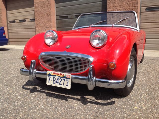 1960 austin healy sprite bug eye