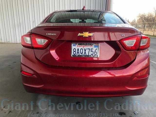 used 2018 chevrolet cruze lt sedan visalia, ca 93279 for sale in visalia, california