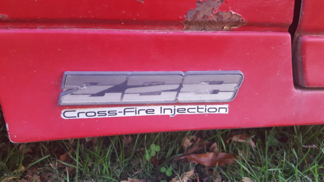 1983 chevrolet camaro z-28 crossfire injection only 46.000 miles
