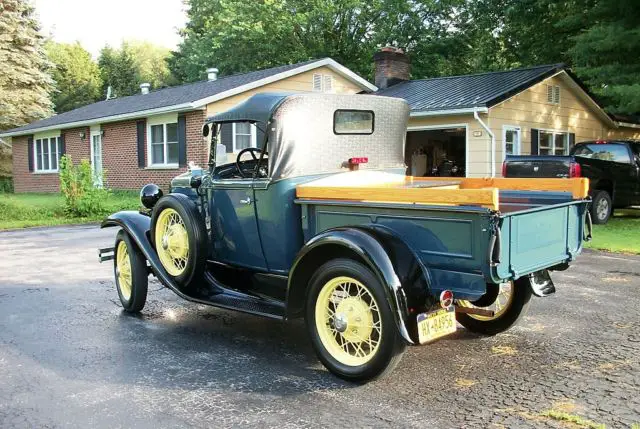 beautiful 1931 ford model a roadster (convertible) pickup truck - restored