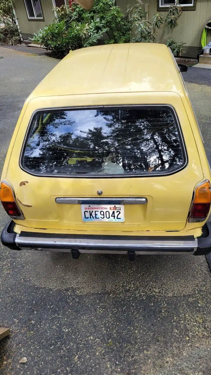 1975 toyota corolla yellow