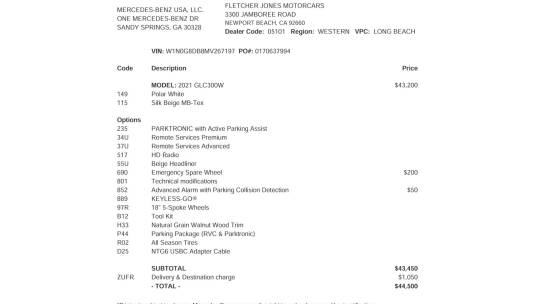 2021 Mercedes-Benz GLC