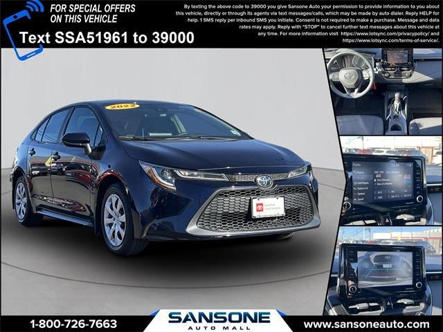 2022 toyota corolla le