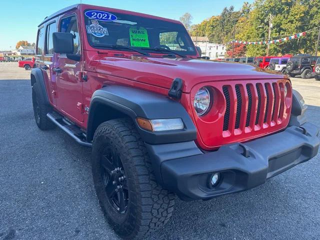 2021 jeep wrangler unlimited sport s 4x4