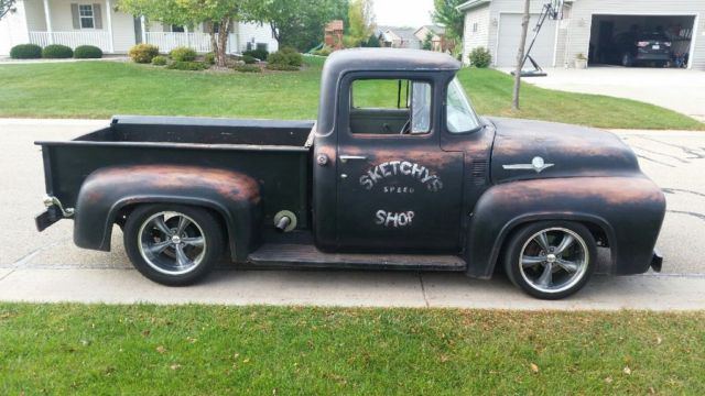 1956 ford pick-up truck rat rod