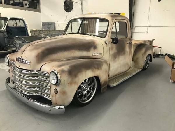 1950 chevrolet 3100 ra trod very solid all redone