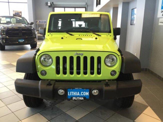 2016 jeep wrangler 4wd unlimited sport for sale in missoula, montana