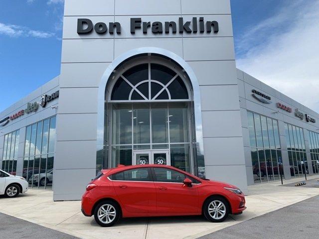 used 2017 chevrolet cruze lt hatchback monticello, ky 42633 for sale in barrier, kentucky