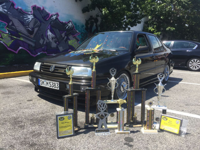 no reserve! custom trophy-winning showcar, vr6 engine, manual transmission, mint