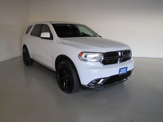 2020 dodge durango sxt rwd