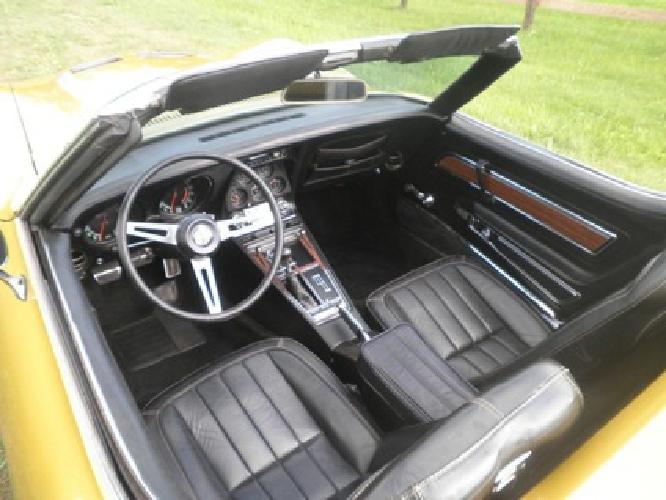 1971 chevrolet corvette 2 top roadster - excellent shape in central city, pa