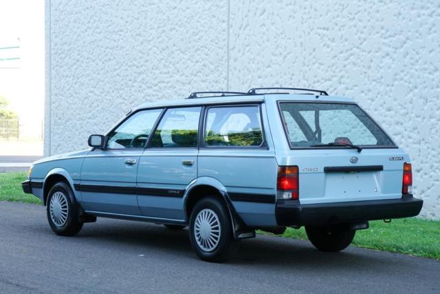 1992 subaru loyale 4wd station wagon 5-speed manual only 33k miles drives great
