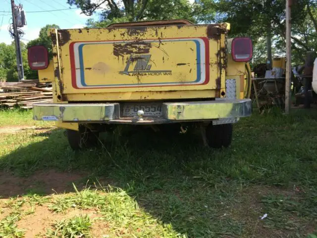 1980 toyota convertible step side pickup