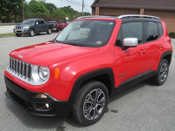 used 2016 jeep renegade 4wd limited indiana, pa 15701 for sale in indiana, pennsylvania